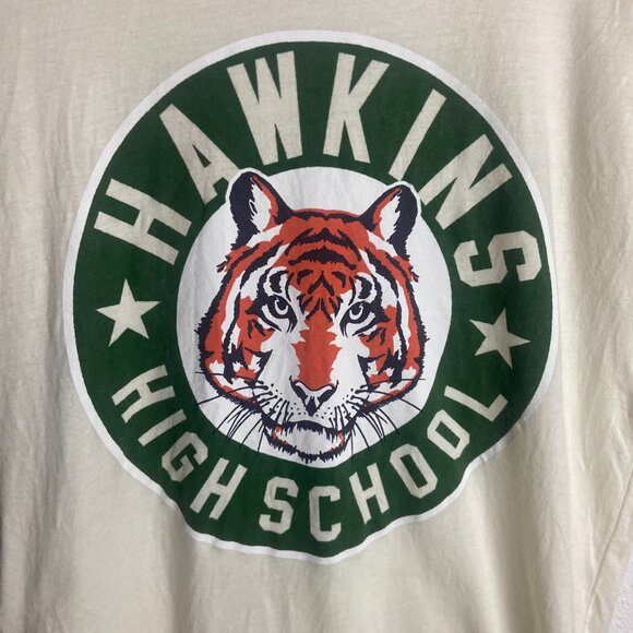 Stranger Things Size Xs Netflix Official Merchandise T-Shirt Hawkins High Retro - Picture 4 of 4